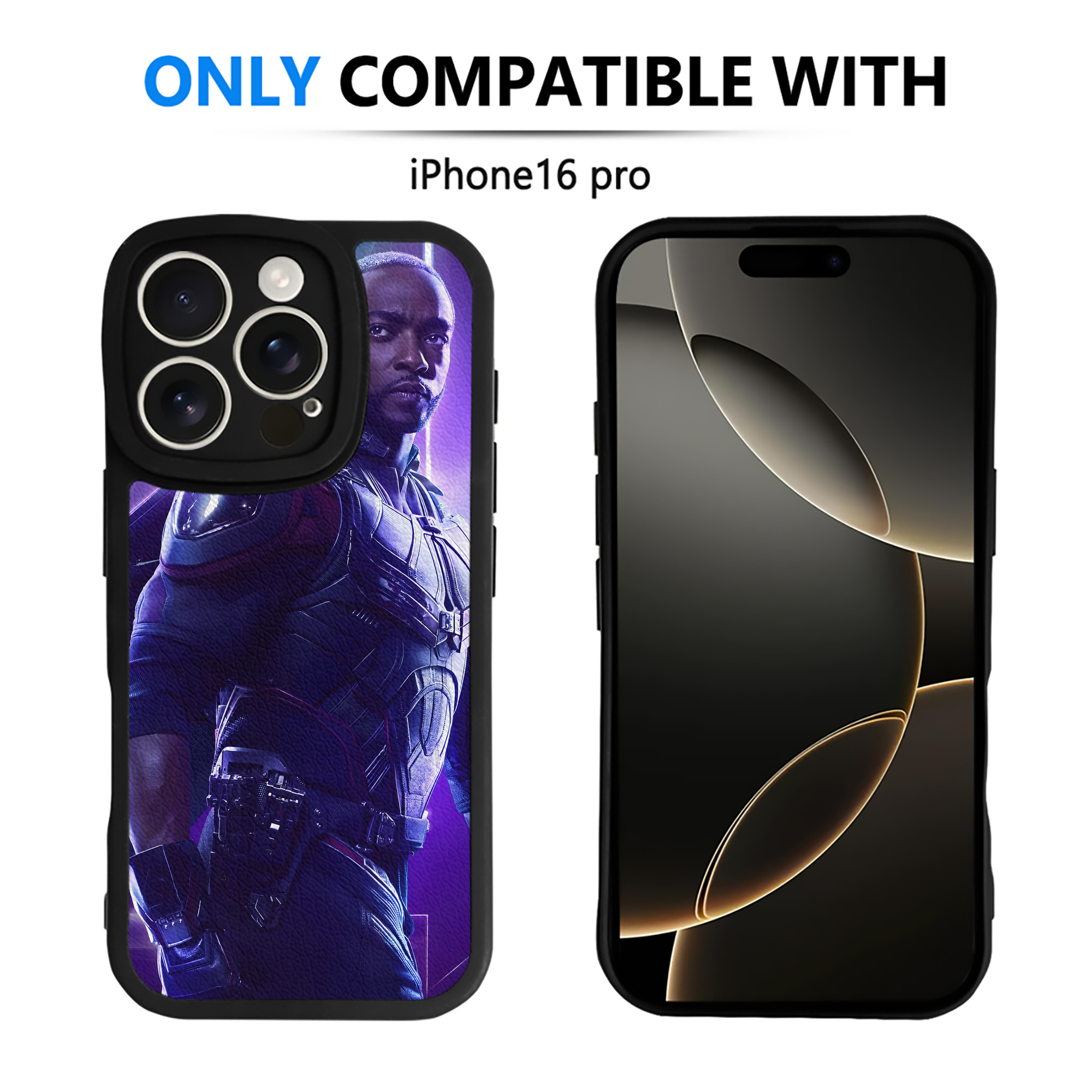 （画像用） アベンジャーズ The Avengers 【iPhone 16シリーズ対応】シリコンスマホケース（レザー調） 材質：シリコン